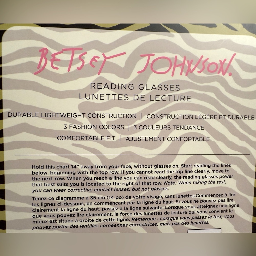 Betsey Johnson NWT Qty of 6 Assorted Reading Glasses +200 Lenses Strength - Picture 8 of 9